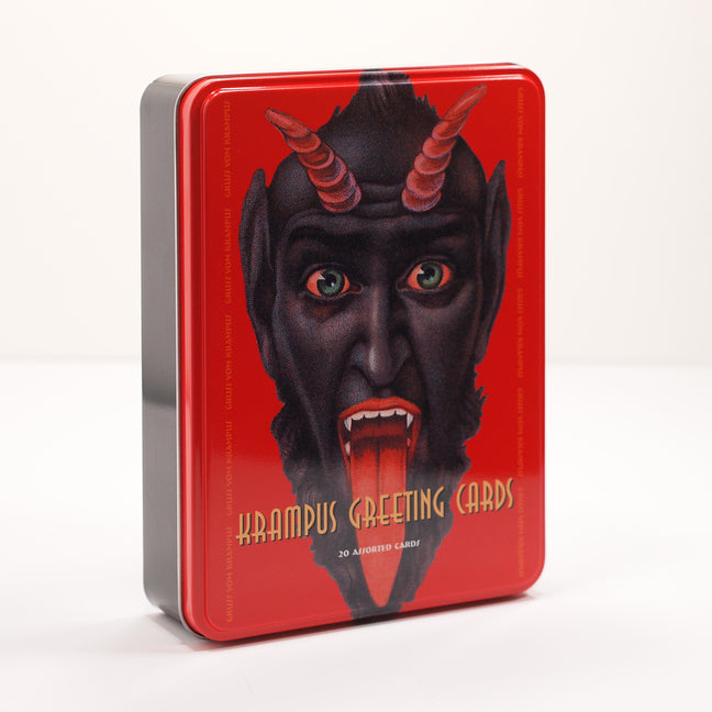 Krampus Greeting Cards Set One: 20 Assorted Cards in Deluxe Tin EPIK NEO