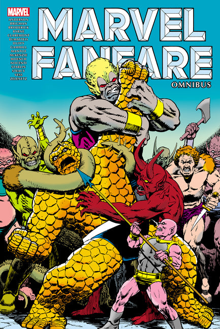 Marvel Fanfare Omnibus Vol. 2 Jim Starlin Cover Marvel Universe