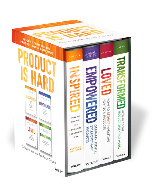 Product Is Hard Svpg Box Set: Includes Inspired, Empowered, Loved, and Transformed Wiley