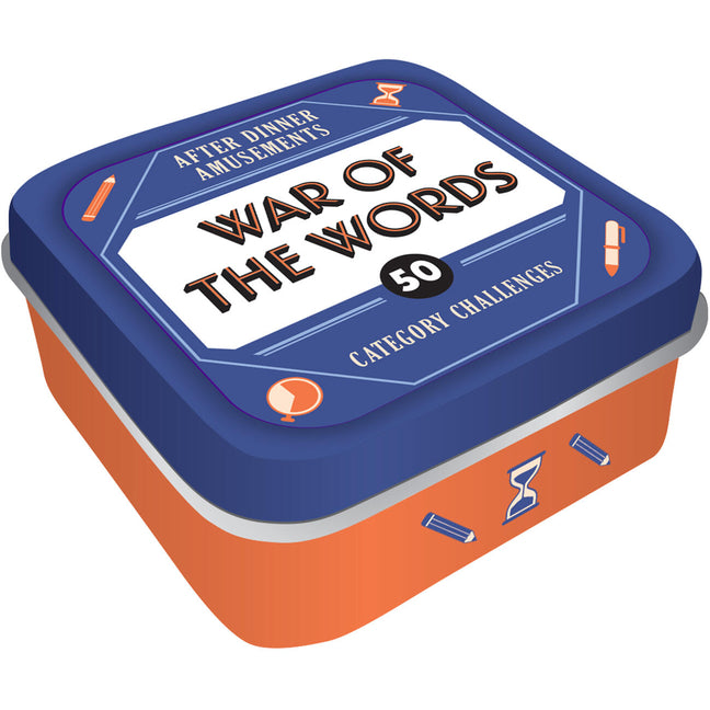 After Dinner Amusements: War of the Words: 50 Category Challenges Chronicle Books