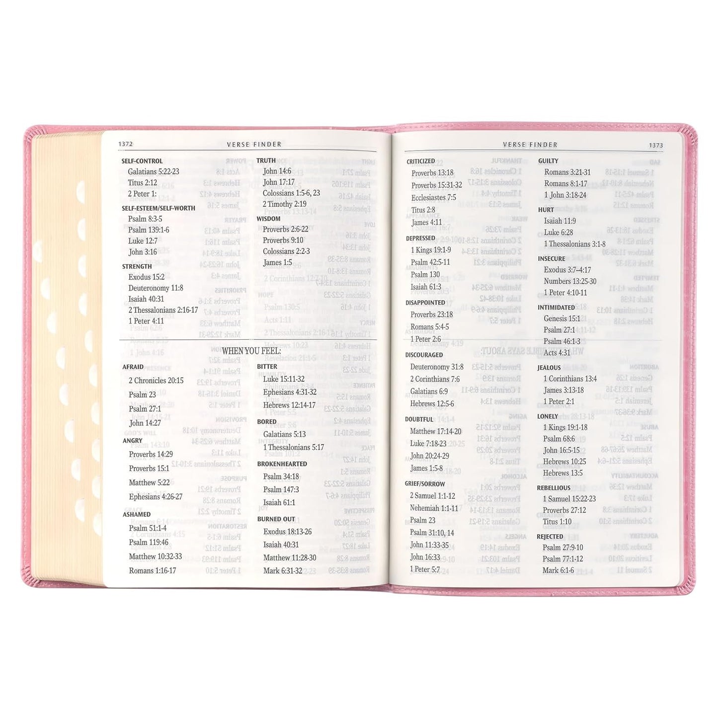 KJV Bible Giant Print Full Size Pink Christian Art Gifts Inc