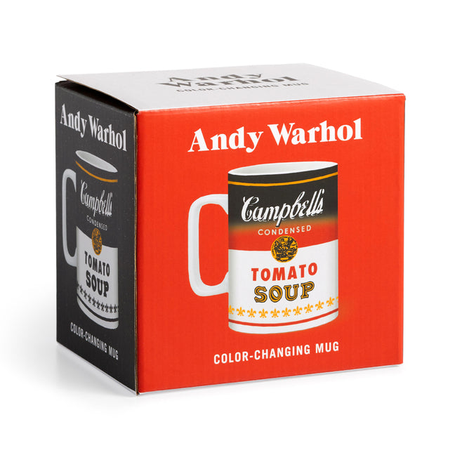 Warhol Soup Can Color Changing Ceramic Mug Galison