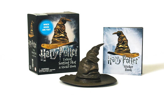 Harry Potter Talking Sorting Hat and Sticker Book: Which House Are You? [With Battery] EPIK NEO