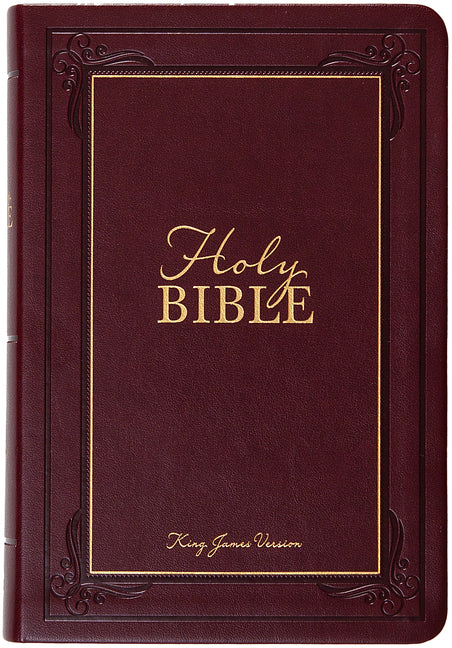 KJV Holy Bible Giant Print Compact Garnet Broadstreet Publishing